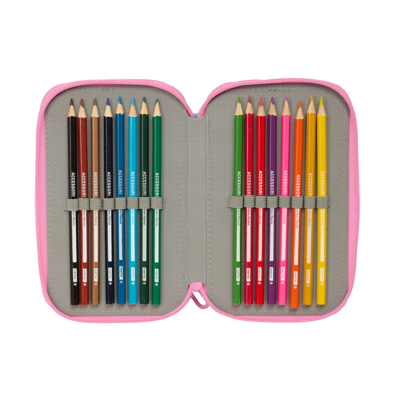 Monster High triple pencil case 37pcs