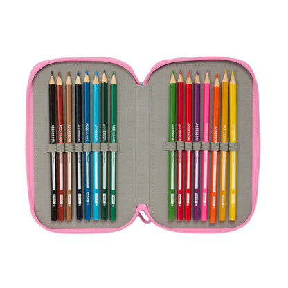 Monster High triple pencil case 37pcs