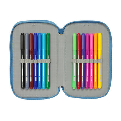 Frozen Disney triple pencil case 37pcs