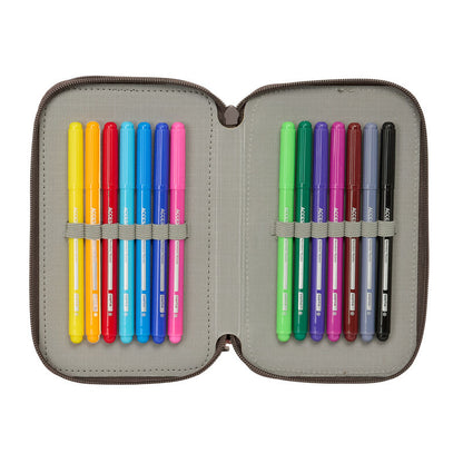 Jurassic World pencil case 37pcs triple