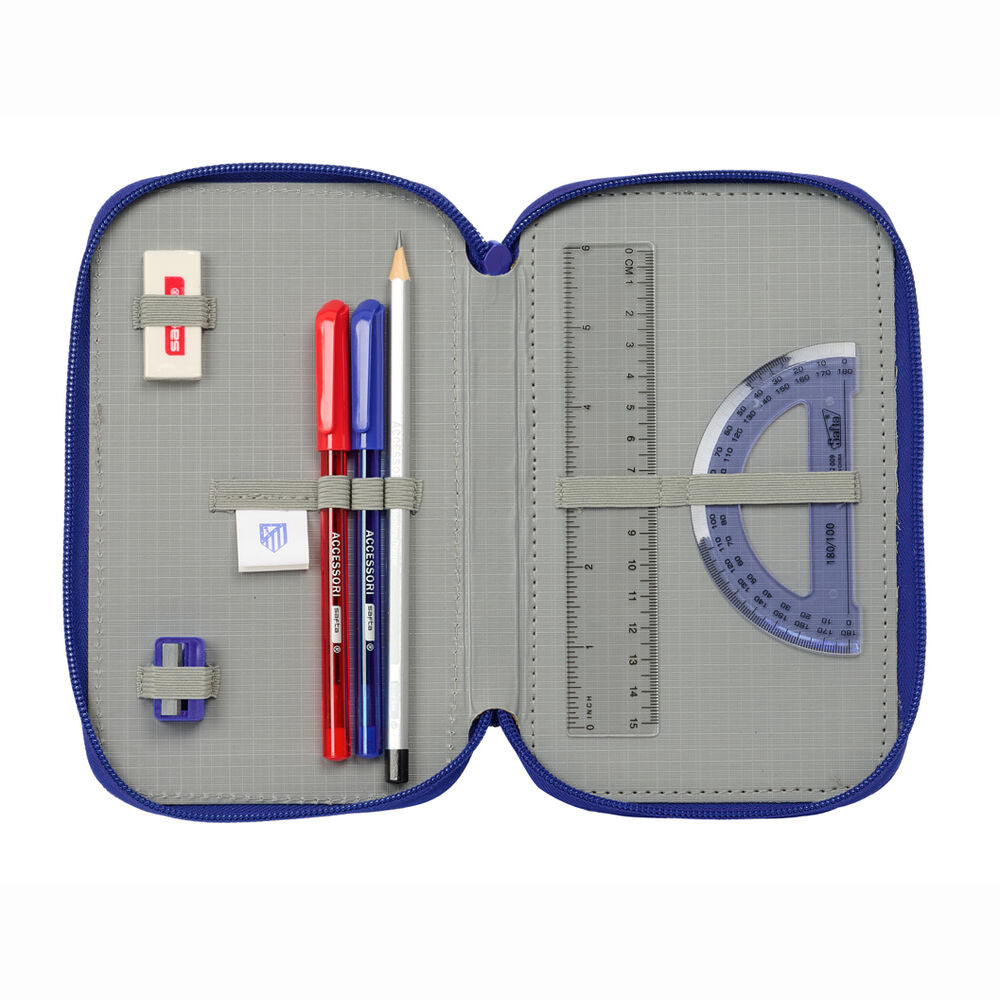 Estuche triple Atlético de Madrid 37uds
