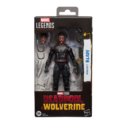 marvel's blade deadpool & wolverine figure marvel legends series 15cm