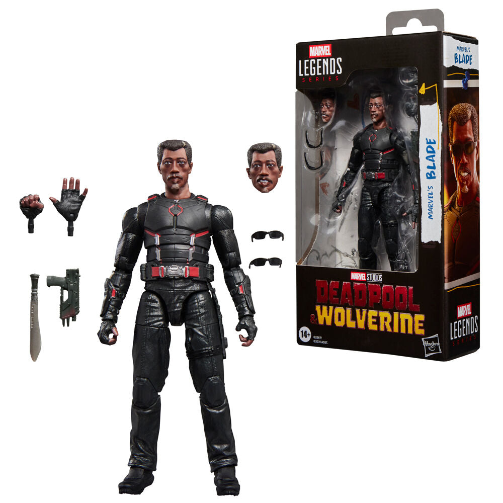 Figurka Deadpool i Wolverine z serii Marvel Legends Blade 15 cm