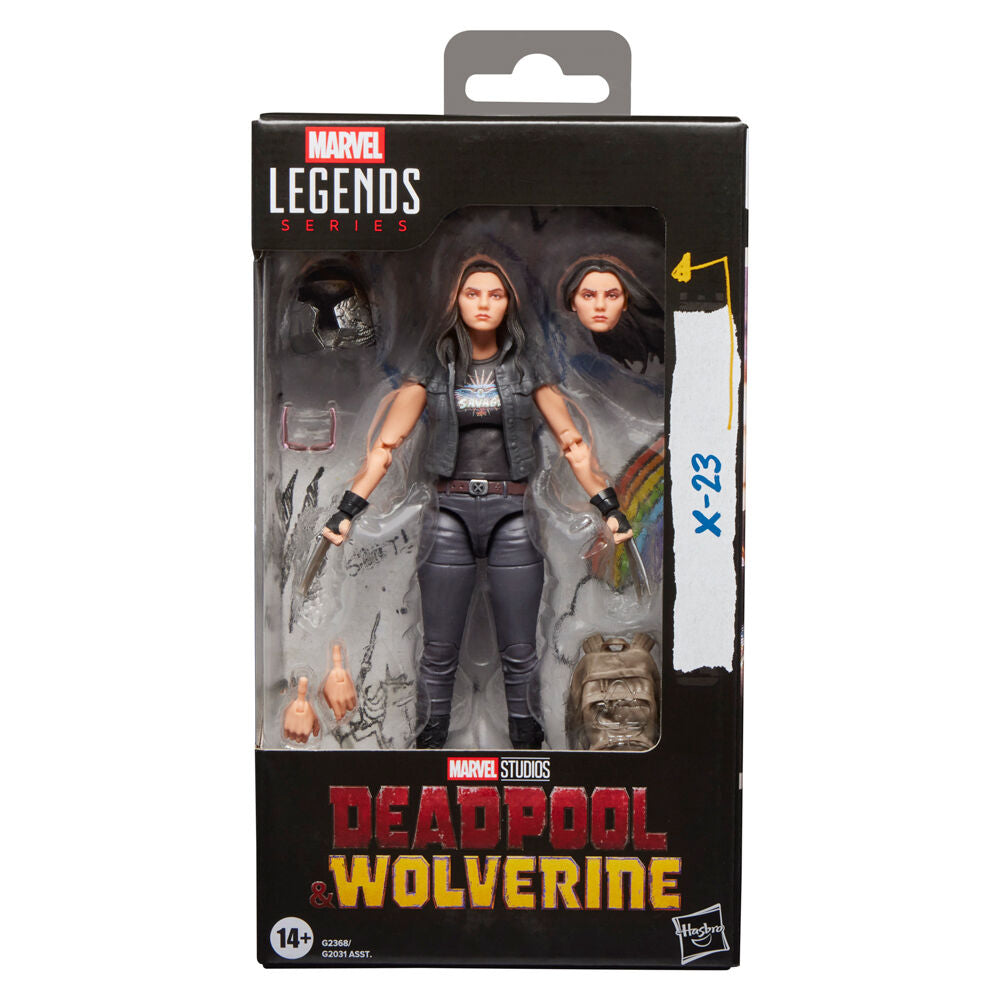 figure x 23 deadpool & wolverine marvel legends series 15cm
