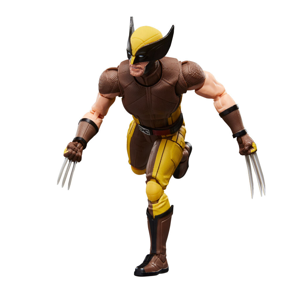 Figure Wolverine Brown Suit Deadpool & Wolverine Marvel Legends Series 15cm