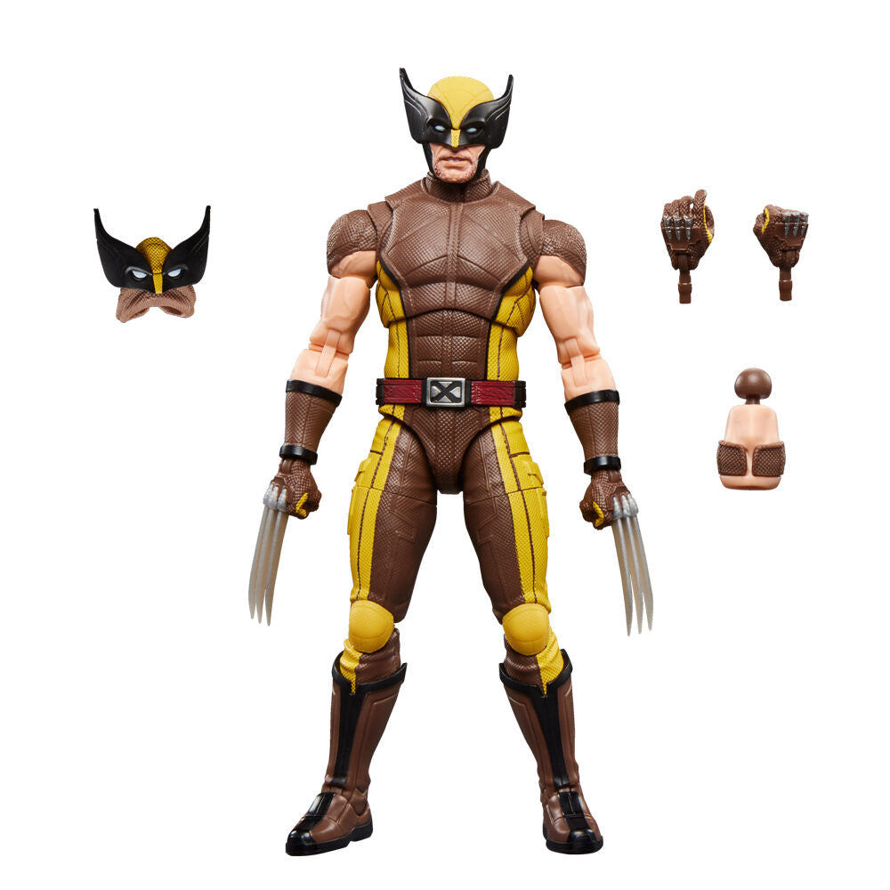 Figure Wolverine Brown Suit Deadpool & Wolverine Marvel Legends Series 15cm