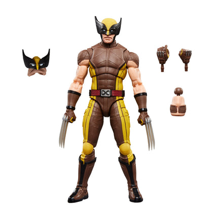 Figure Wolverine Brown Suit Deadpool & Wolverine Marvel Legends Series 15cm