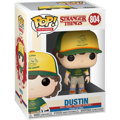 Boneco POP Stranger Things 3 Dustin no acampamento