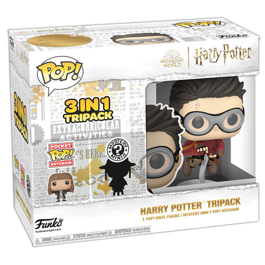 funko tripack pop  mystery mini  keychain harry potter