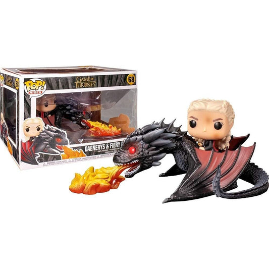 POP Game of Thrones Daenerys on Fiery Drogon Figure