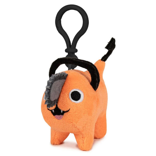 pochita chainsaw man plush keychain 10cm