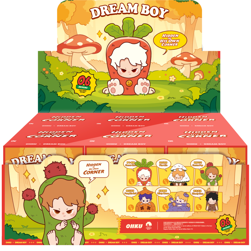 hidden in his own corner dream boy plush figure assortment
