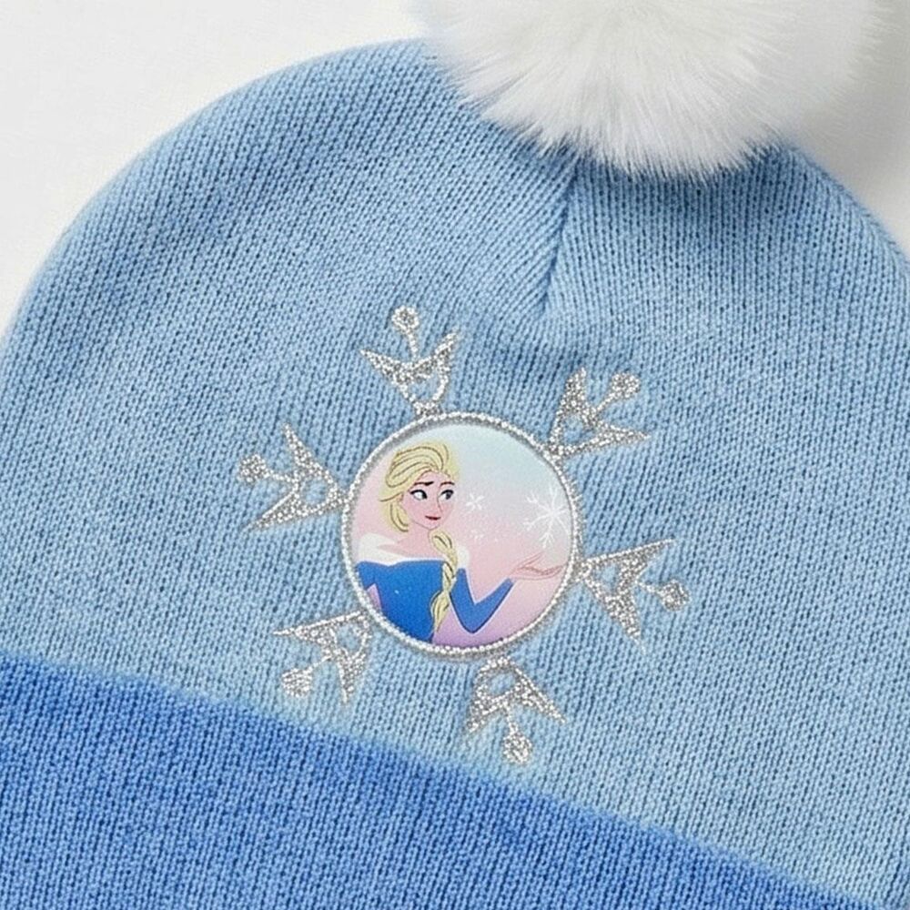 Disney Frozen hat, gloves, and scarf set