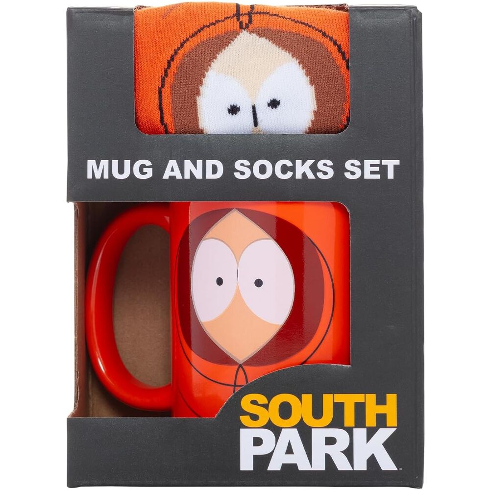 kenny south park mug and socks set
