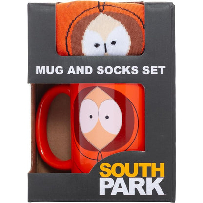 kenny south park mug and socks set