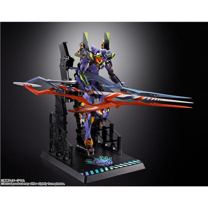 Figura Build Eva Test Type 01 30th com a Lança de Gaius Neon Genesis Evangelion 22cm