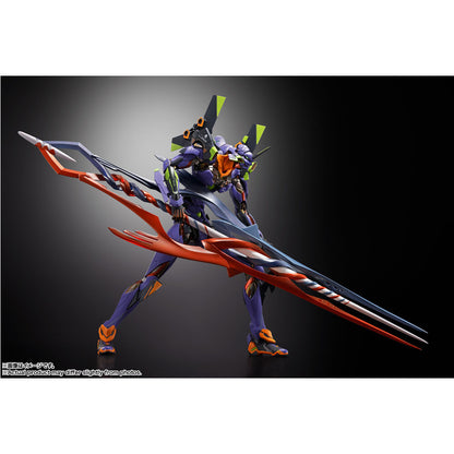 Figura Build Eva Test Type 01 30th com a Lança de Gaius Neon Genesis Evangelion 22cm