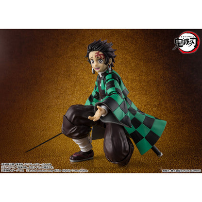 Figure S H Figuarts Tanjiro Kamado The Final Battle in the Infinity Castle Demon Slayer Kimetsu no Yaiba 14cm