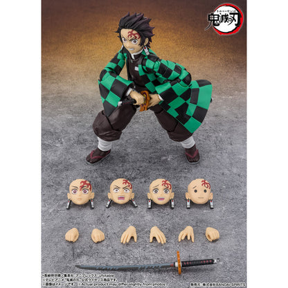 Figure S H Figuarts Tanjiro Kamado The Final Battle in the Infinity Castle Demon Slayer Kimetsu no Yaiba 14cm