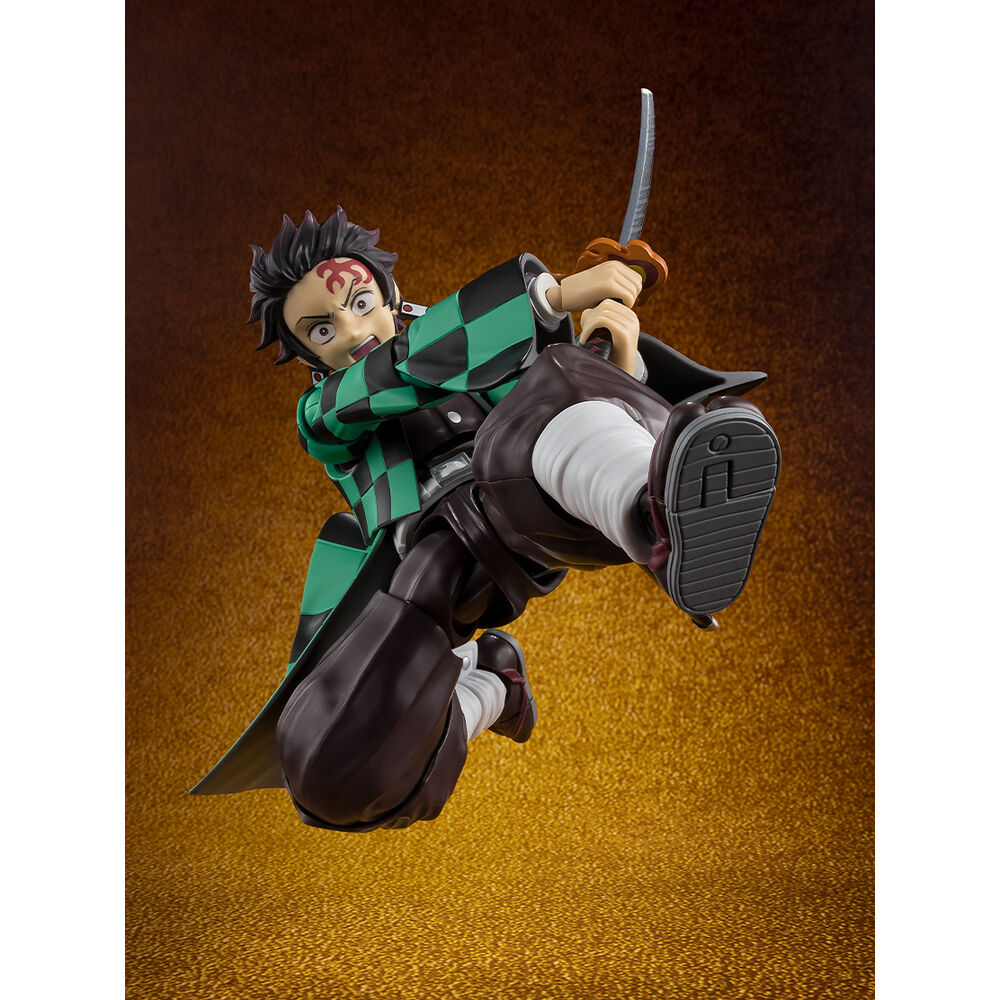 Figure S H Figuarts Tanjiro Kamado The Final Battle in the Infinity Castle Demon Slayer Kimetsu no Yaiba 14cm