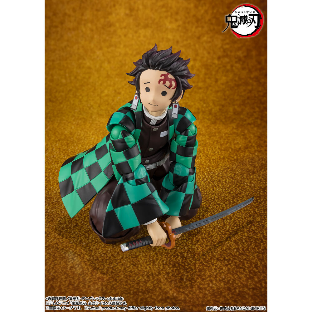Figure S H Figuarts Tanjiro Kamado The Final Battle in the Infinity Castle Demon Slayer Kimetsu no Yaiba 14cm