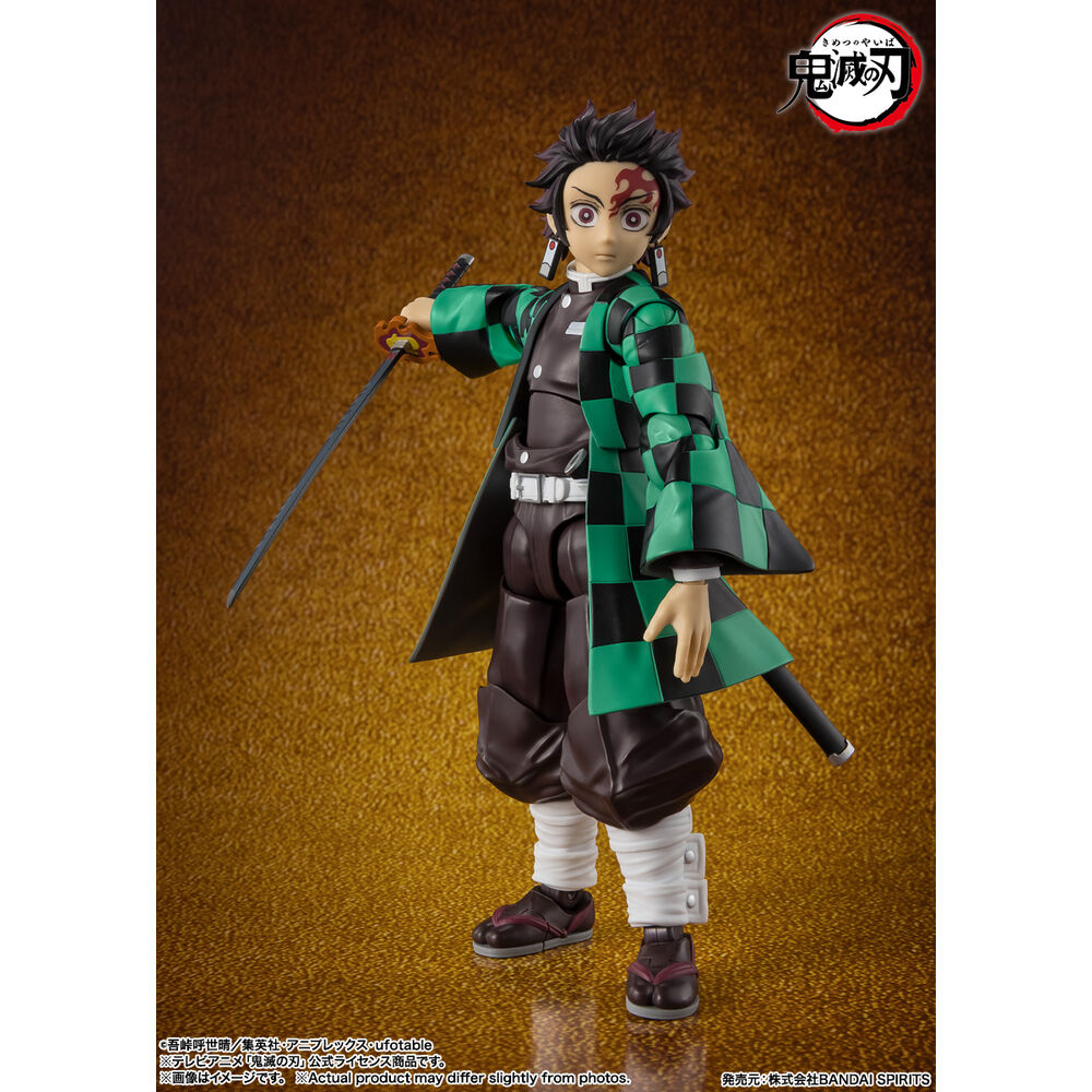 figure sh figuarts tanjiro kamado the final battle in the infinity castle demon slayer kimetsu no yaiba 14cm