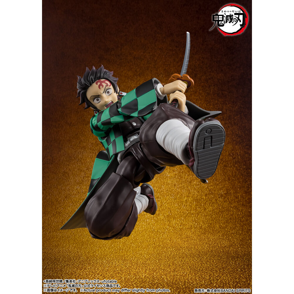 Figure S H Figuarts Tanjiro Kamado The Final Battle in the Infinity Castle Demon Slayer Kimetsu no Yaiba 14cm