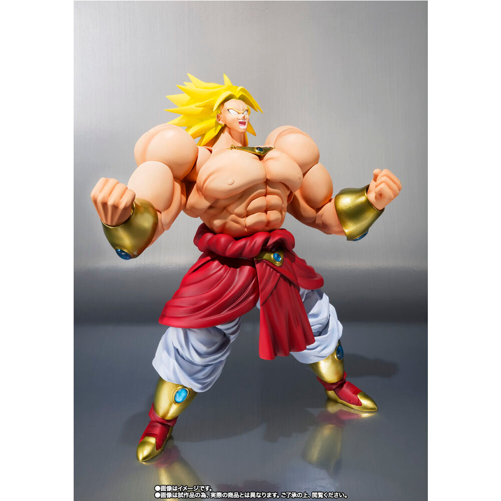 figure sh figuarts broly 40th anniversary reissue edition dragon ball 19cm