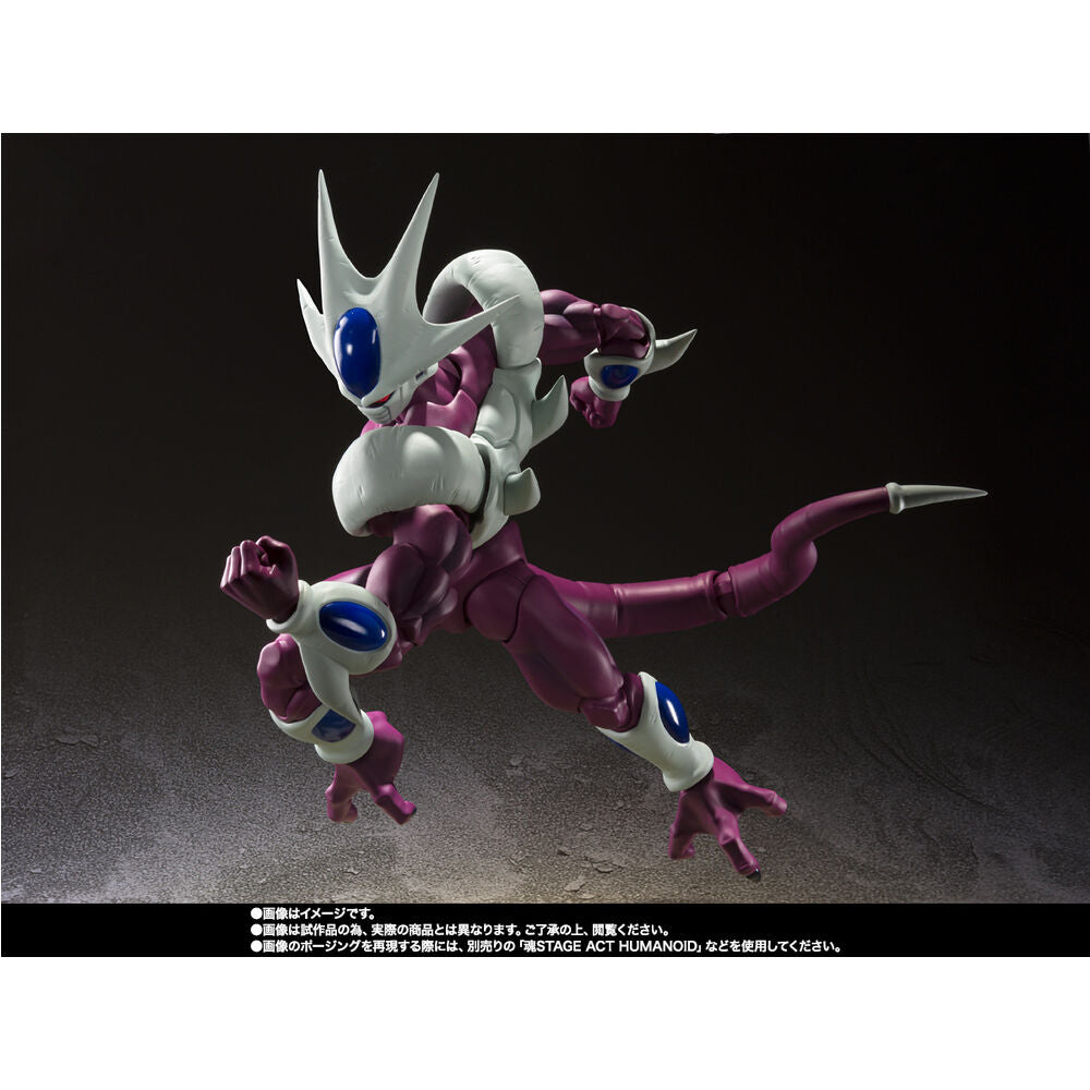 Action figure S H Figuarts Cooler Forma Finale Edizione Ristampa 40° Anniversario Dragon Ball 19 cm