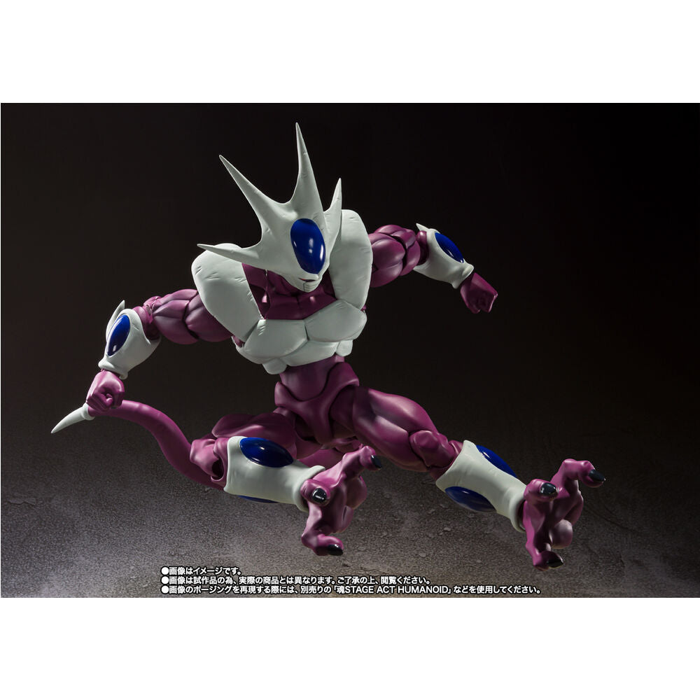 Action figure S H Figuarts Cooler Forma Finale Edizione Ristampa 40° Anniversario Dragon Ball 19 cm