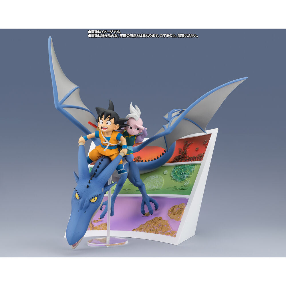figure figuarts zero son goku & supreme kai welcome to the great adventure dragon ball 23cm