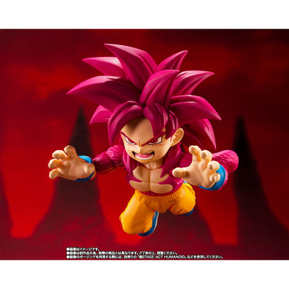 Figura S H Figuarts Super Saiyan Nivel 4 Son Goku Dragon Ball Daima 8cm
