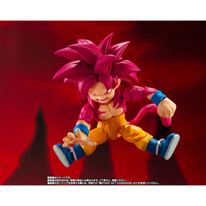 Figura S H Figuarts Super Saiyan Nivel 4 Son Goku Dragon Ball Daima 8cm