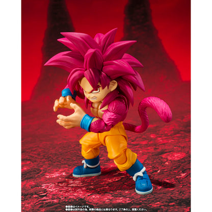 Figura S H Figuarts Super Saiyan Nivel 4 Son Goku Dragon Ball Daima 8cm