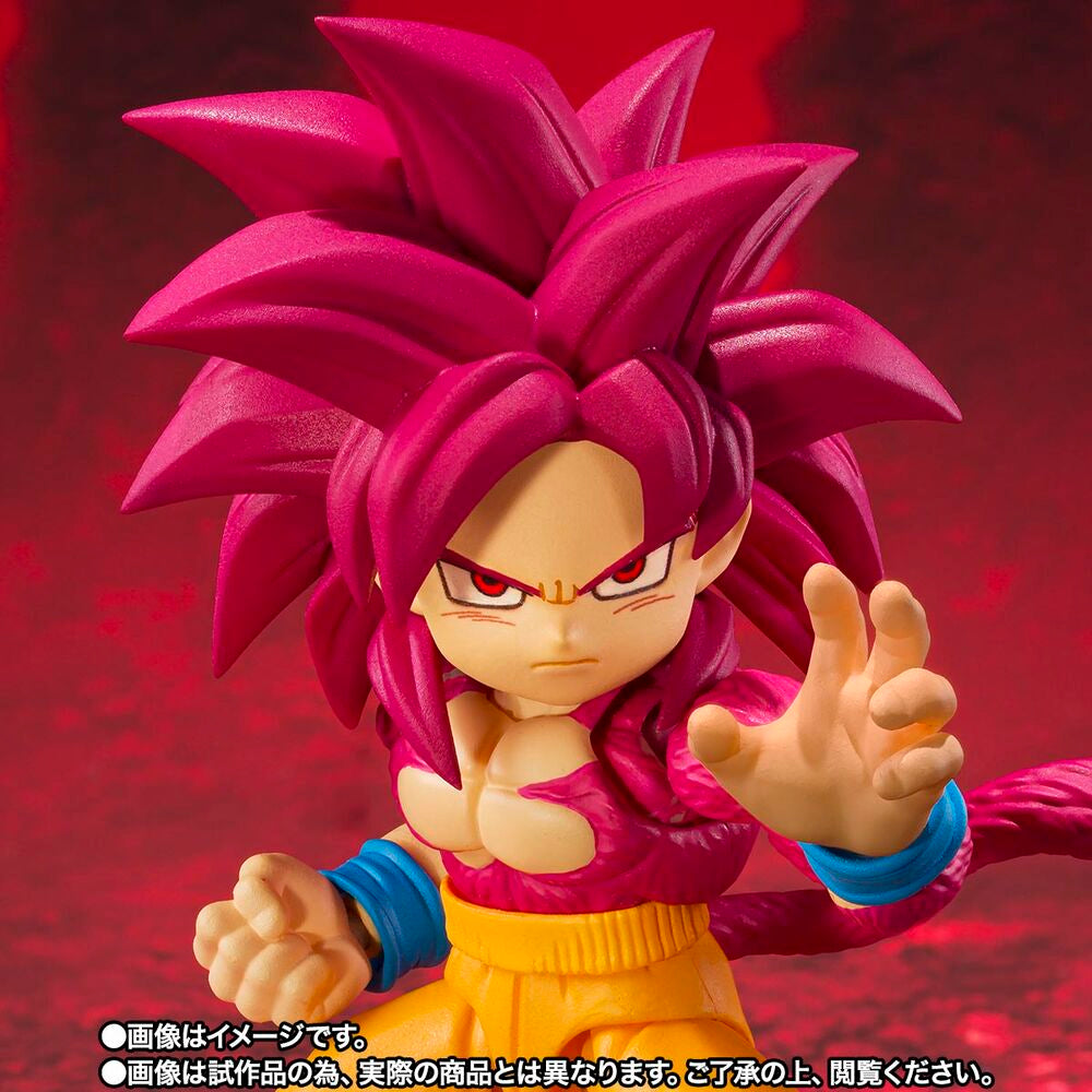 Figura S H Figuarts Super Saiyan Nivel 4 Son Goku Dragon Ball Daima 8cm