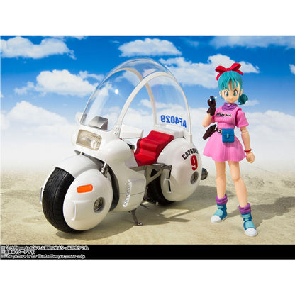 Figurine S.H. Figuarts Bulma's Motorcycle Hoipoi Capsule No. 9 Dragon Ball 17cm