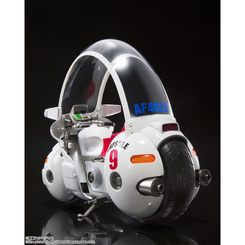 Figurine S.H. Figuarts Bulma's Motorcycle Hoipoi Capsule No. 9 Dragon Ball 17cm