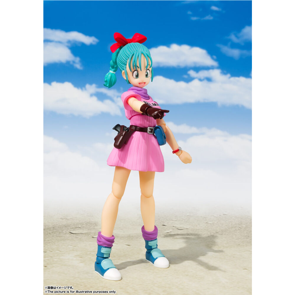 Action figure S H Figuarts Bulma Adventure Begins Dragon Ball 16 cm