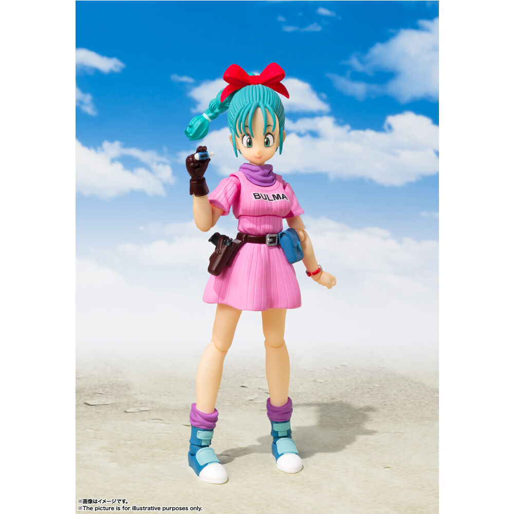 Action figure S H Figuarts Bulma Adventure Begins Dragon Ball 16 cm