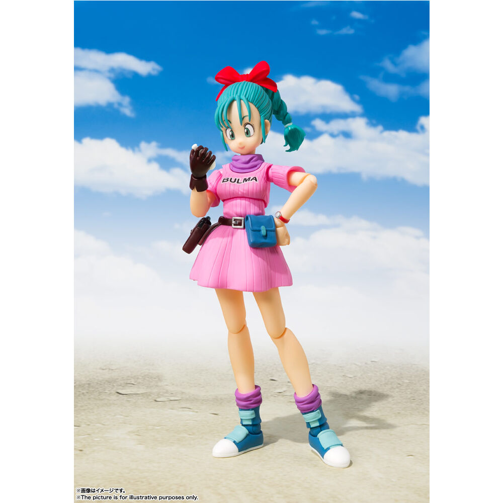 figure sh figuarts bulma adventure begins dragon ball 16cm