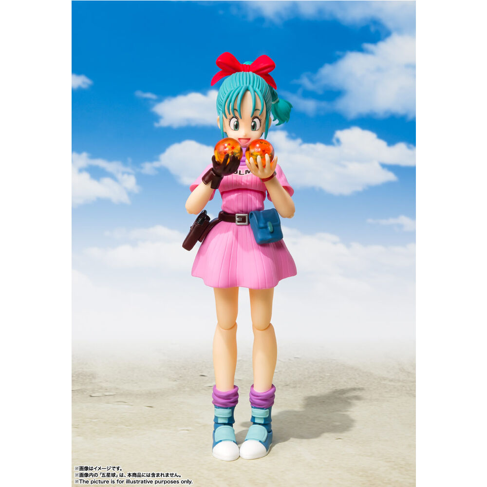 Action figure S H Figuarts Bulma Adventure Begins Dragon Ball 16 cm