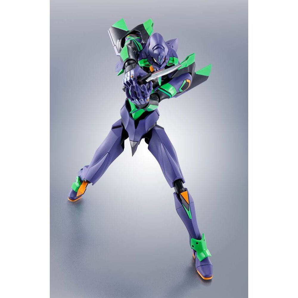 Evangelion Test Typ 01 Figur + Speer des Cassius (Neuauflage in Farbe) Robot Spirits Evangelion: 3 0+1 0 Dreimal zuvor (7 cm)