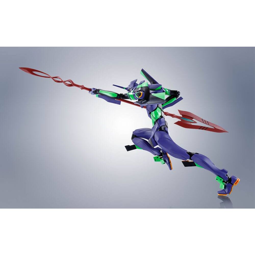 Evangelion Test Typ 01 Figur + Speer des Cassius (Neuauflage in Farbe) Robot Spirits Evangelion: 3 0+1 0 Dreimal zuvor (7 cm)