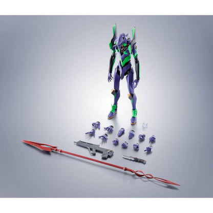 Evangelion Test Typ 01 Figur + Speer des Cassius (Neuauflage in Farbe) Robot Spirits Evangelion: 3 0+1 0 Dreimal zuvor (7 cm)