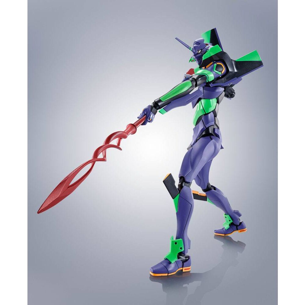Evangelion Test Typ 01 Figur + Speer des Cassius (Neuauflage in Farbe) Robot Spirits Evangelion: 3 0+1 0 Dreimal zuvor (7 cm)