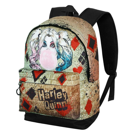 harley quinn dc comics mad love backpack 41cm