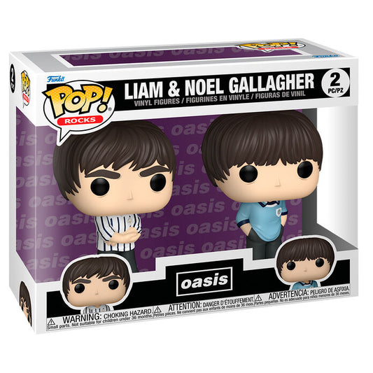 blister 2 pop oasis figures liam & noel gallagher