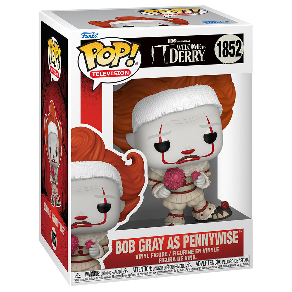 POP IT Welcome to Derry Bob Gray as Pennywise Figure