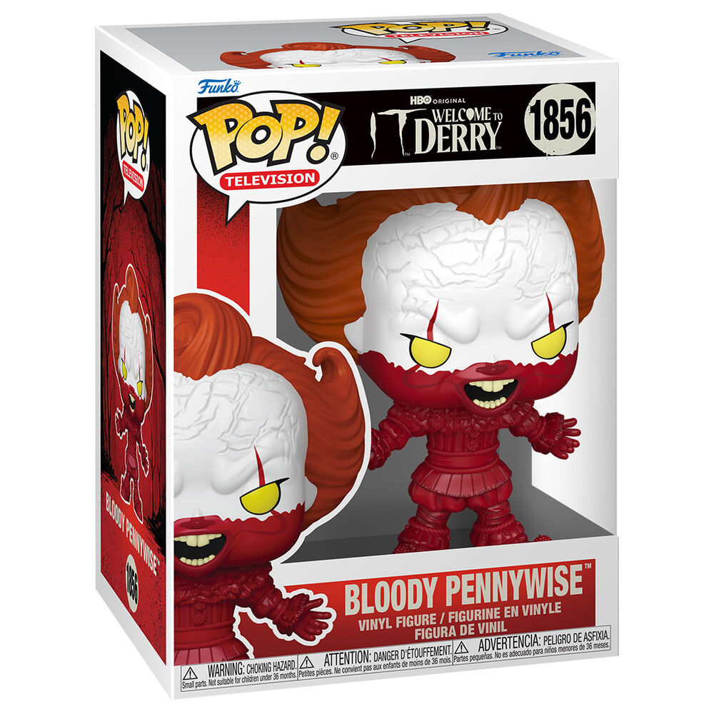 Statuetta IT POP! Benvenuti a Derry Bloody Pennywise
