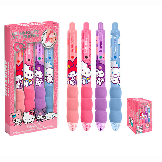 blister of 4 hello kitty and friends pens